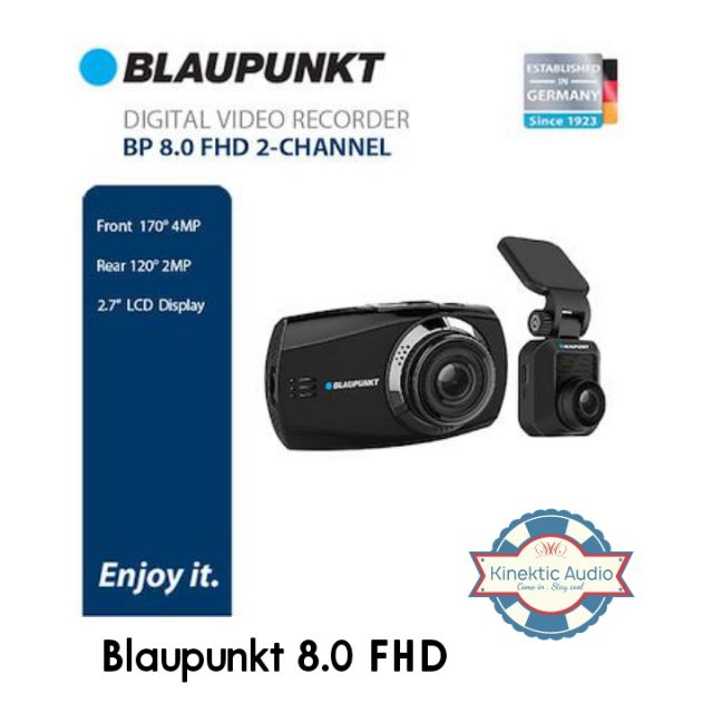 Blaupunkt BP 8.0 FHD 2CHANNEL DIGITAL VIDEO RECORDER